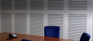 Painted Acoustic Timber Panels